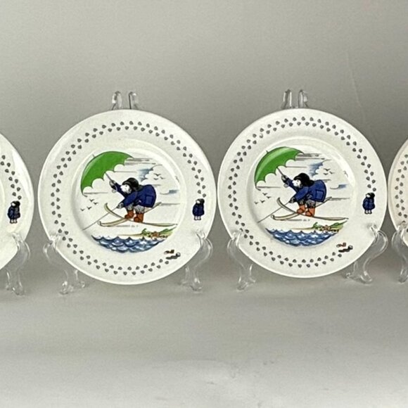 Vintage 1974 Coalport Paddington Bear Plate Set – Rare Collectible - Picture 3 of 8